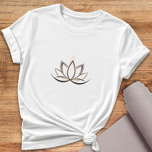 Simple White Yoga T-Shirt