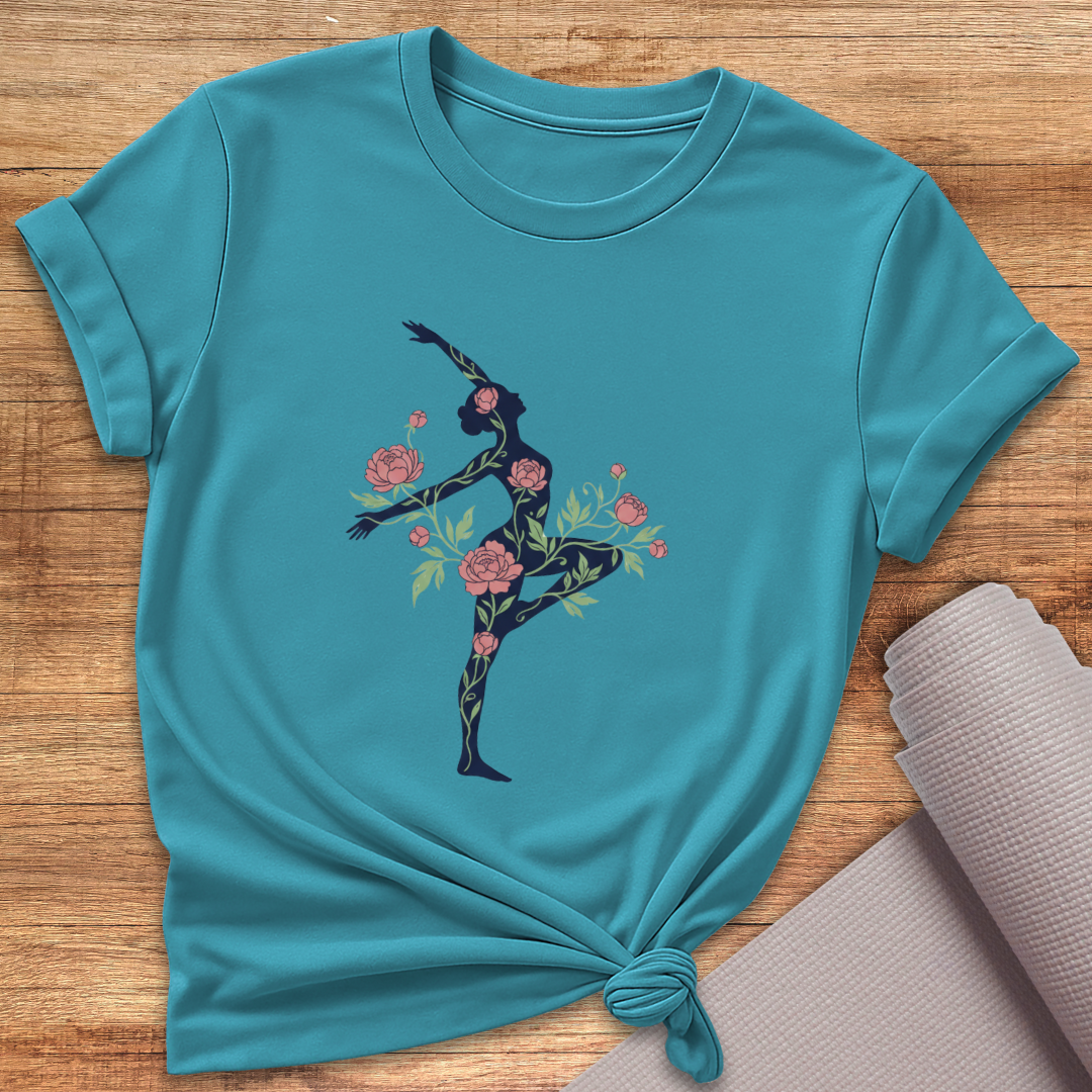 Blüten Silhouette T-Shirt