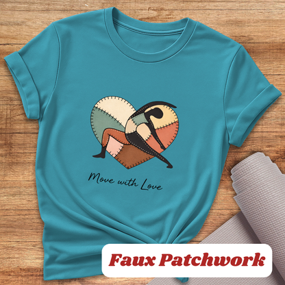 Heart Yoga Pose T-Shirt
