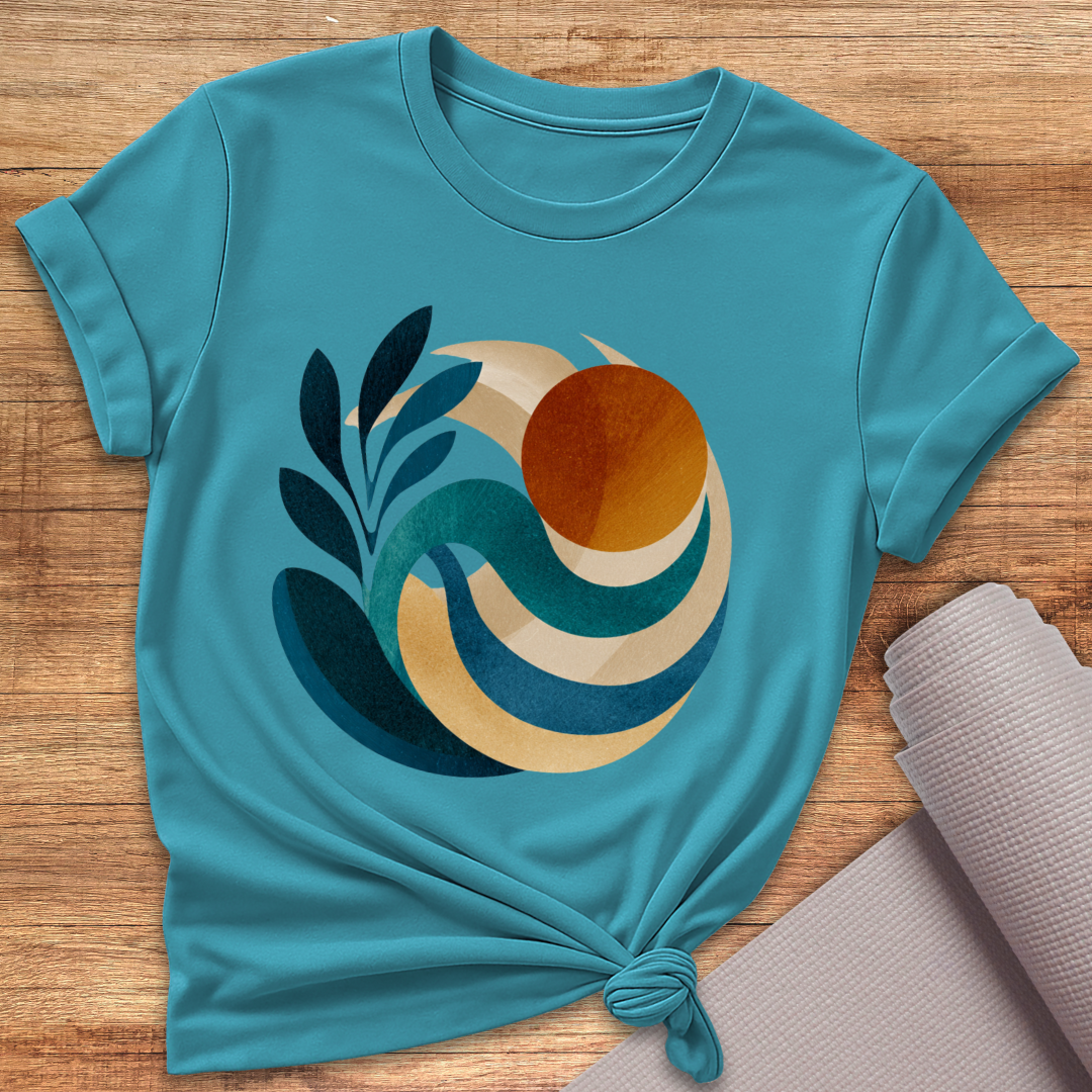Abstrakte Natur T-Shirt