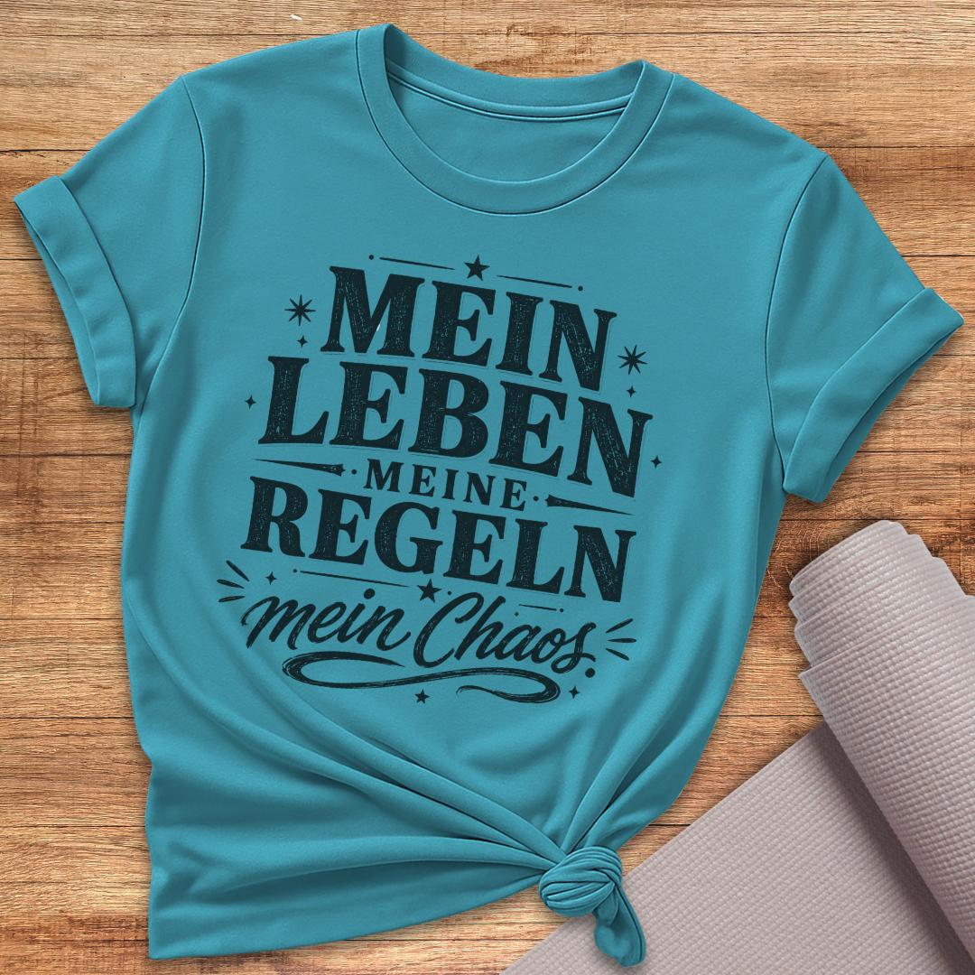 Mein Chaos Schwarz T-Shirt