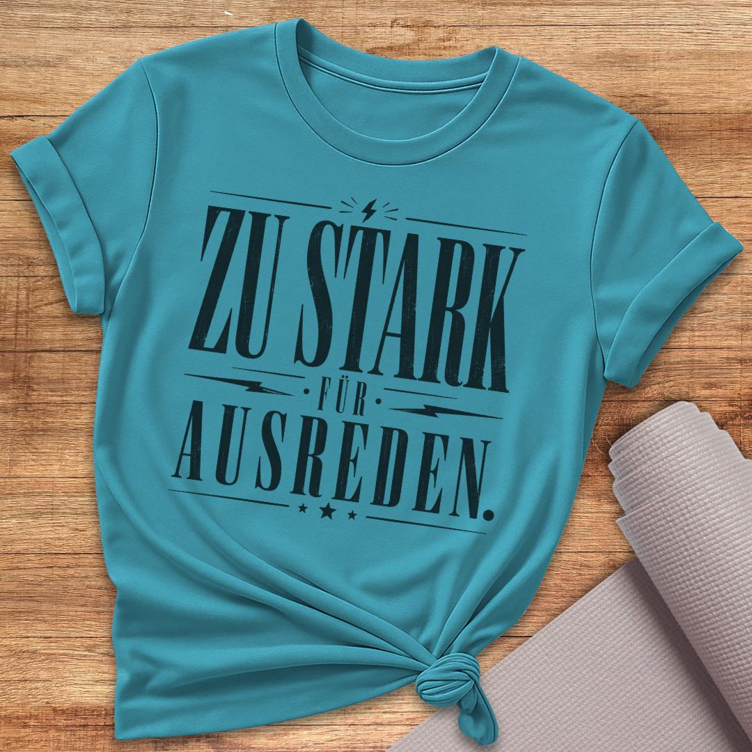 Zu Stark Schwarz T-Shirt