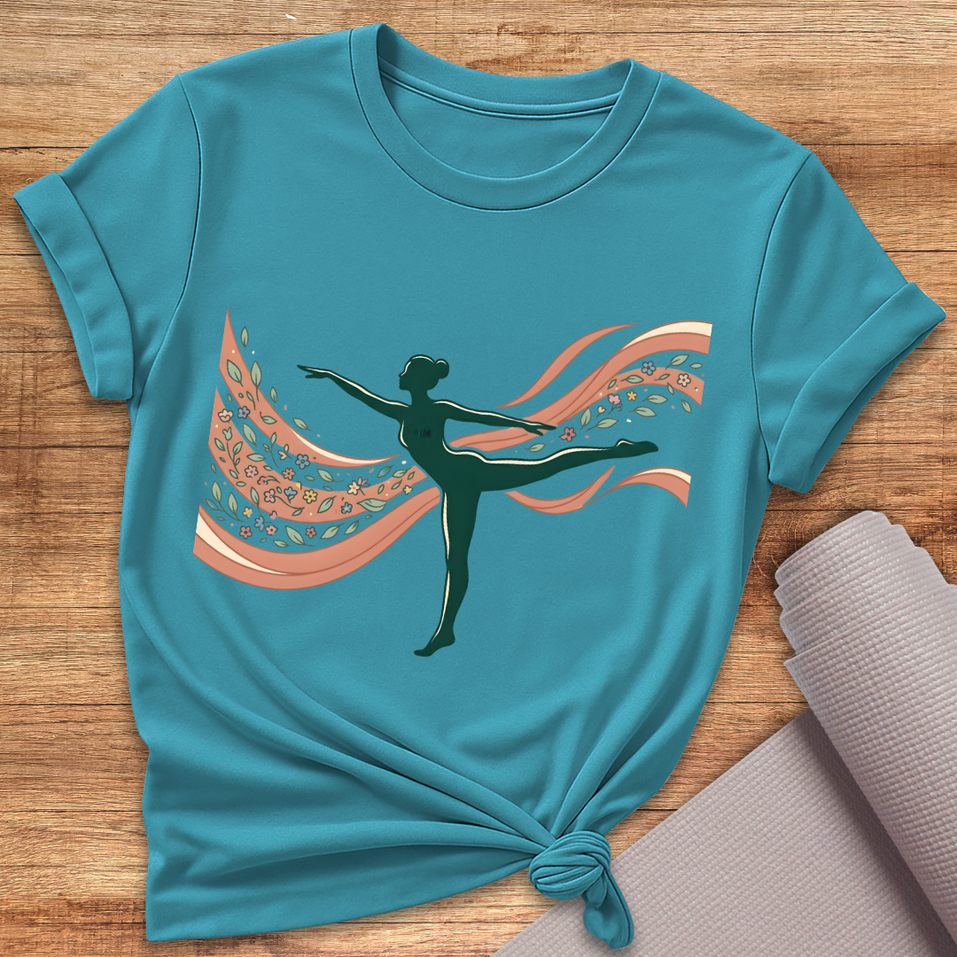 Fließende Bewegung T-Shirt