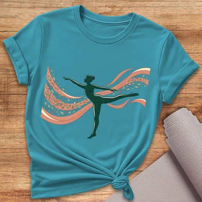 Fließende Bewegung T-Shirt