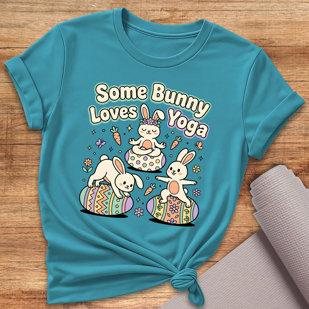 Bunny Loves Yoga T-Shirt