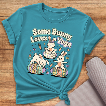 Bunny Loves Yoga T-Shirt