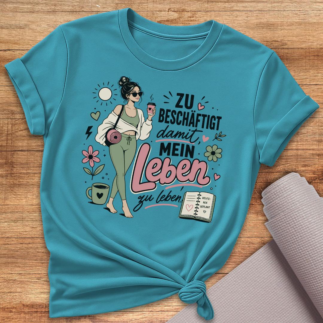 Leben Bild T-Shirt