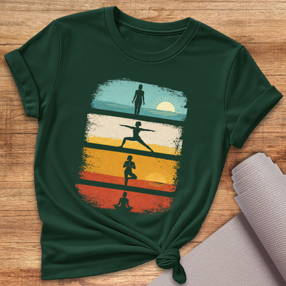 Sunset Yoga T-Shirt