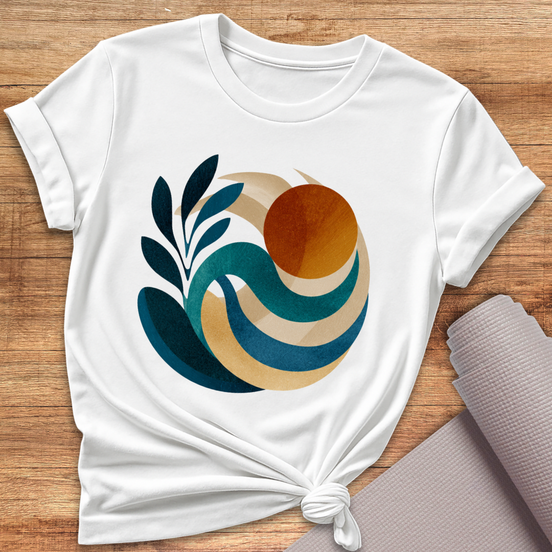 Abstrakte Natur T-Shirt