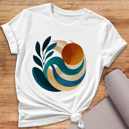 Abstrakte Natur T-Shirt