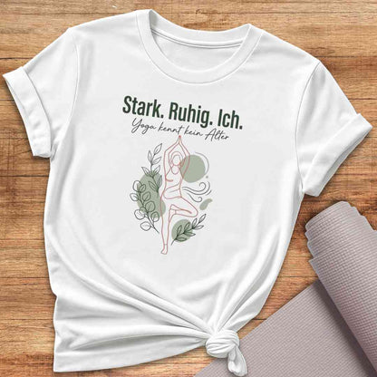 Yoga Kennt Kein Alter T-Shirt