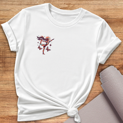 Dreieck Schmetterling T-Shirt