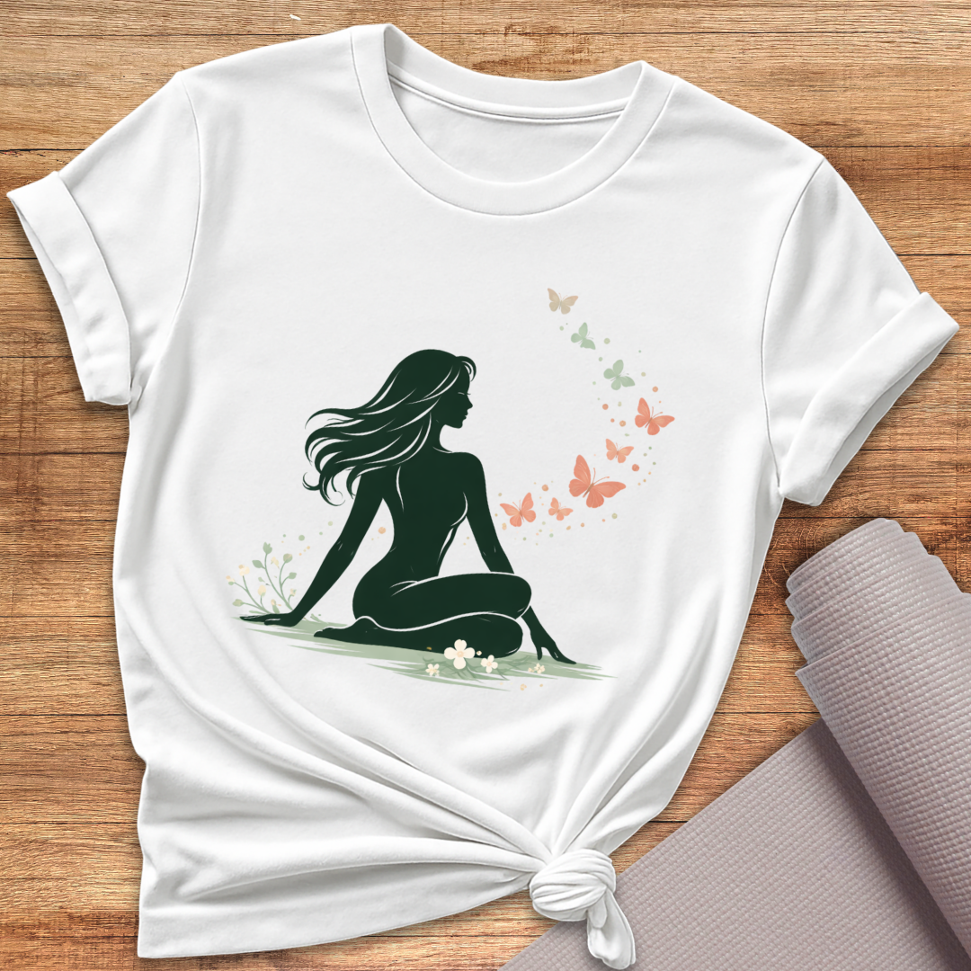 Sitting With Butterflies T-Shirt