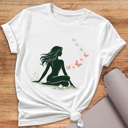 Sitting With Butterflies T-Shirt