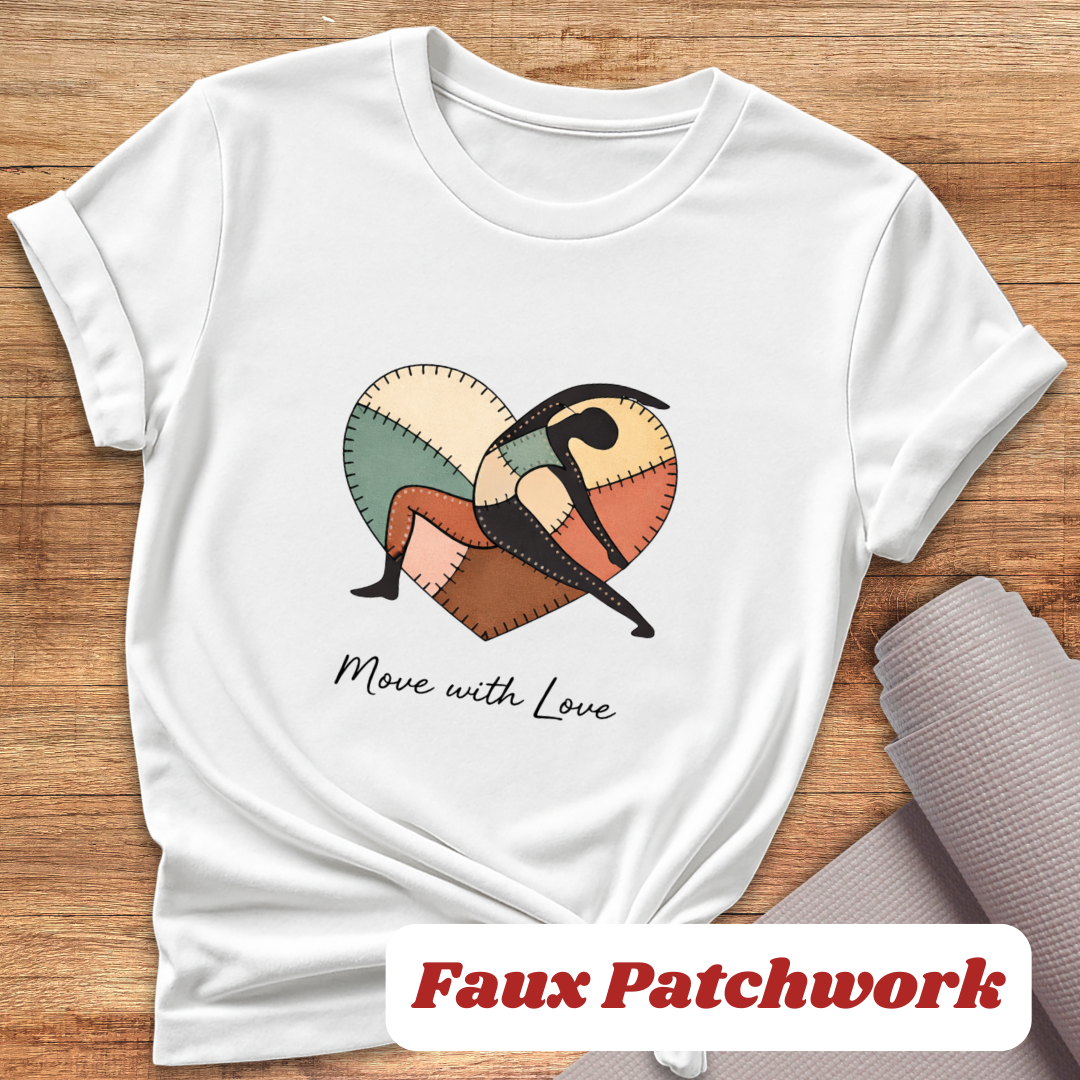 Heart Yoga Pose T-Shirt