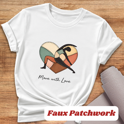 Heart Yoga Pose T-Shirt