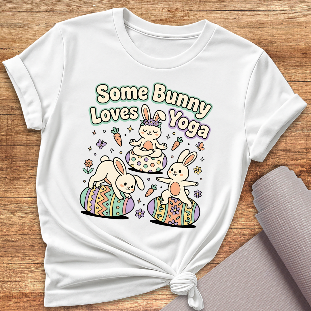 Bunny Loves Yoga T-Shirt