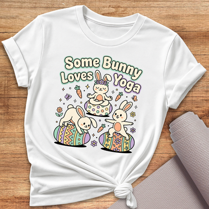 Bunny Loves Yoga T-Shirt