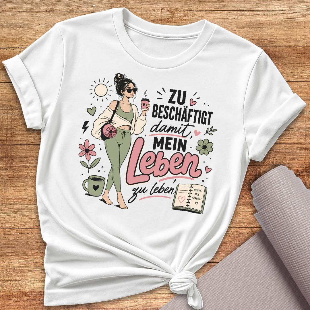 Leben Bild T-Shirt