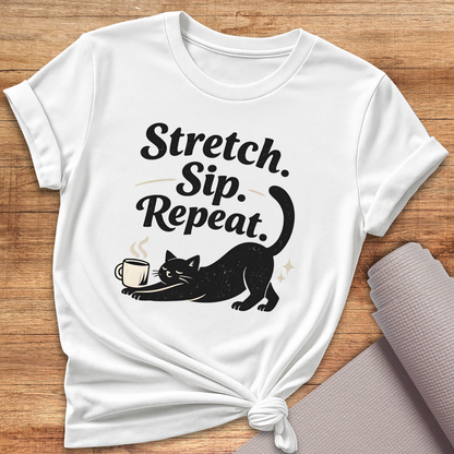 Stretch Sip Repeat T-Shirt