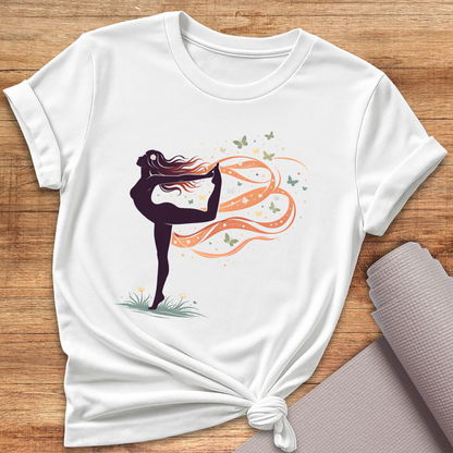 Tanz Mit Schmetterlingen T-Shirt