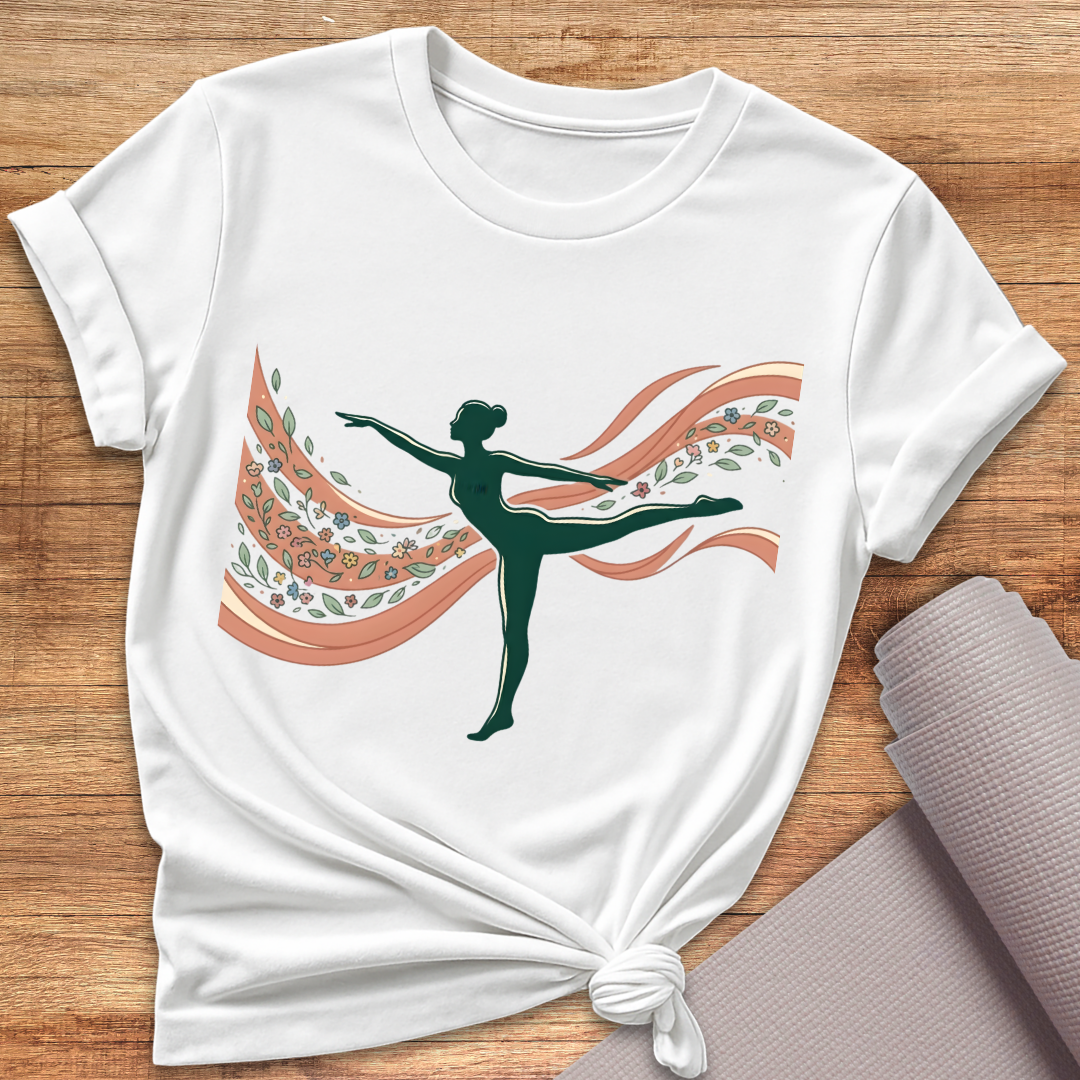 Fließende Bewegung T-Shirt