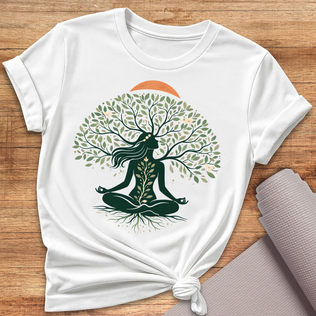 Baum Meditation T-Shirt