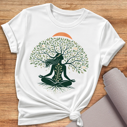 Baum Meditation T-Shirt