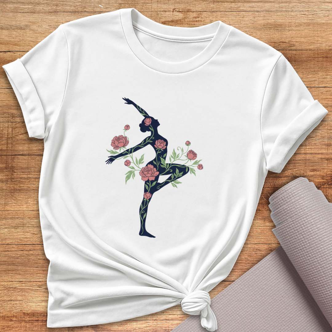 Blüten Silhouette T-Shirt