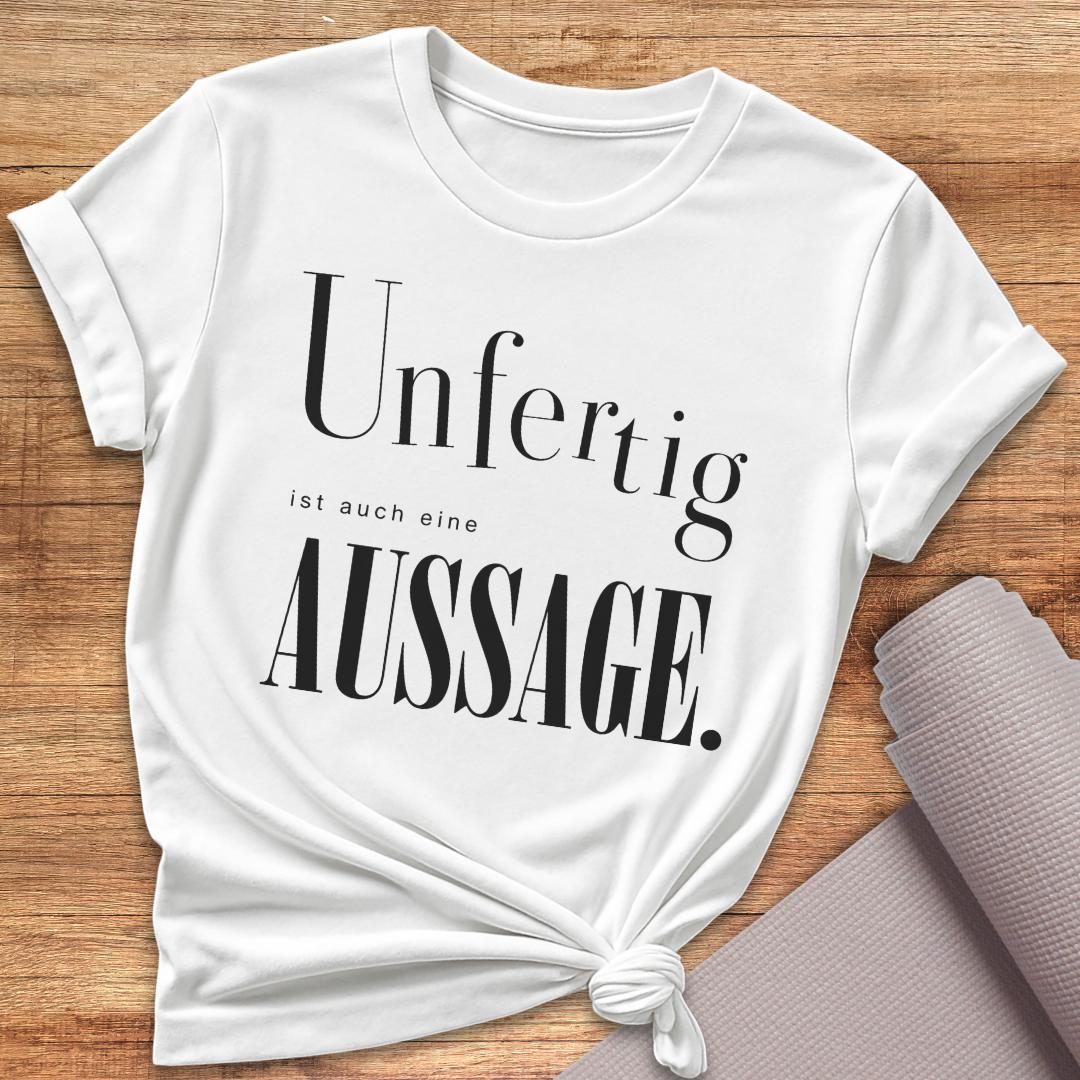 Unfertig T-Shirt