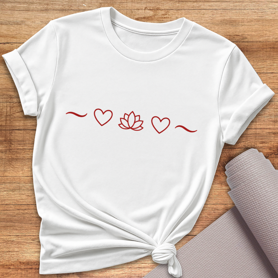 Love Lotus Line T-Shirt