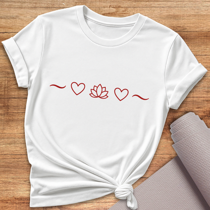 Love Lotus Line T-Shirt