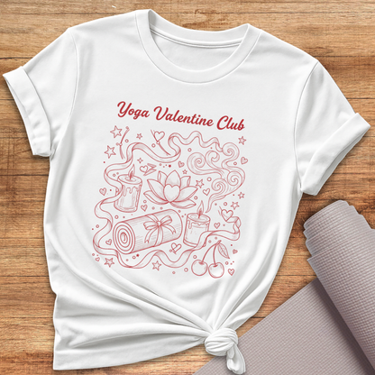 Yoga Valentine Club T-Shirt