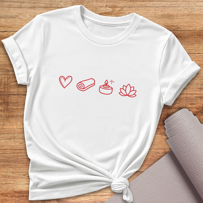 Yoga Symbole T-Shirt