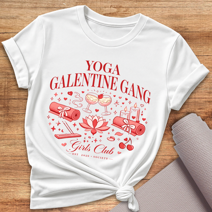 Yoga Galentine Gang T-Shirt