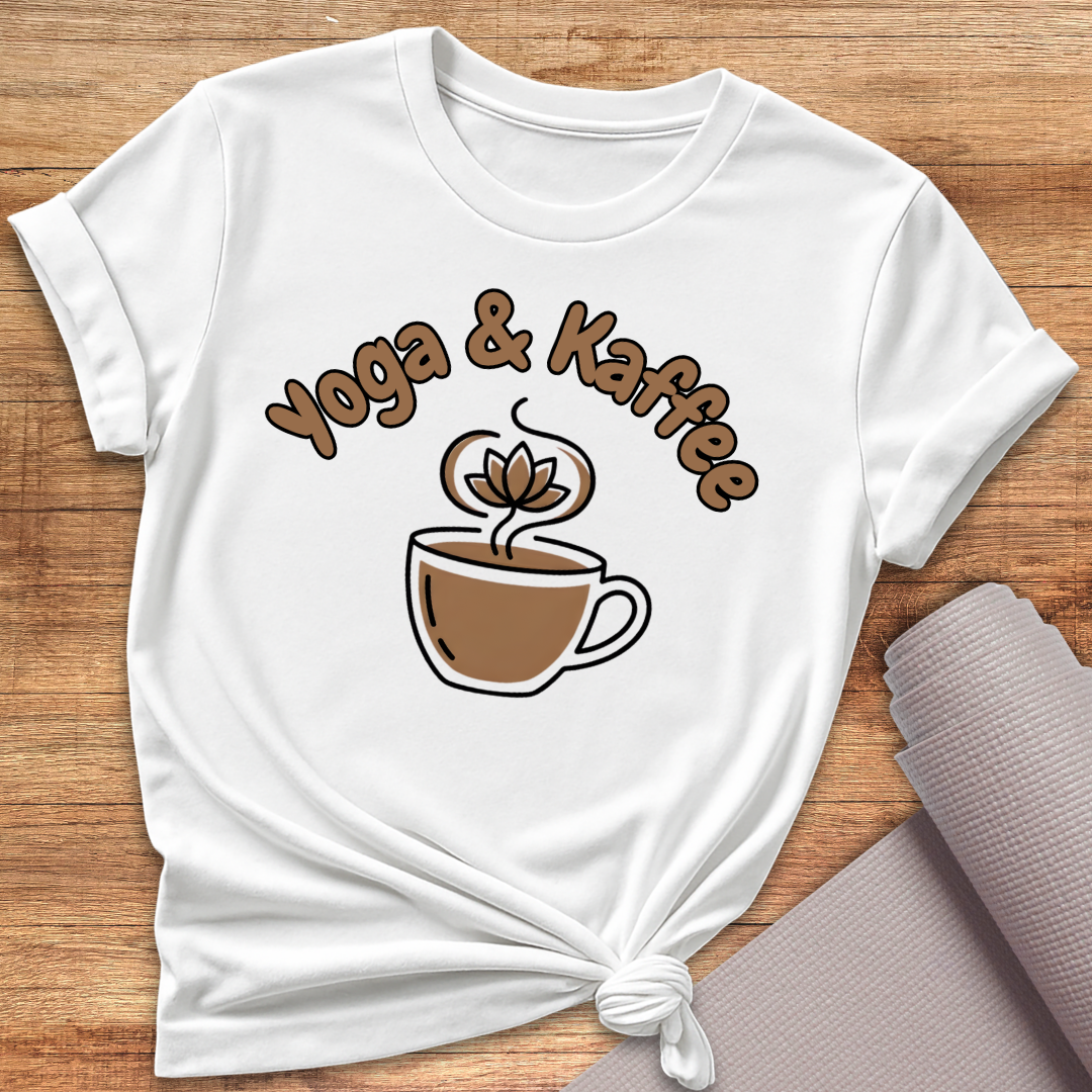 Yoga & Kaffee T-Shirt