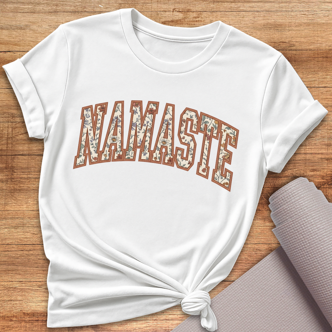 Namaste Braun T-Shirt