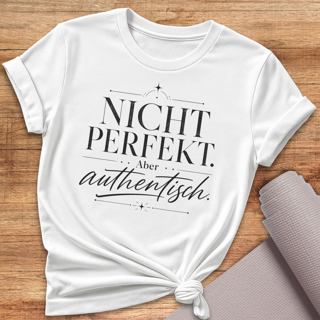 Nicht Perfekt Schwarz T-Shirt