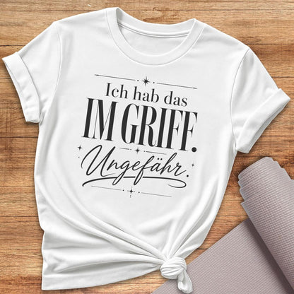Im Griff Schwarz T-Shirt