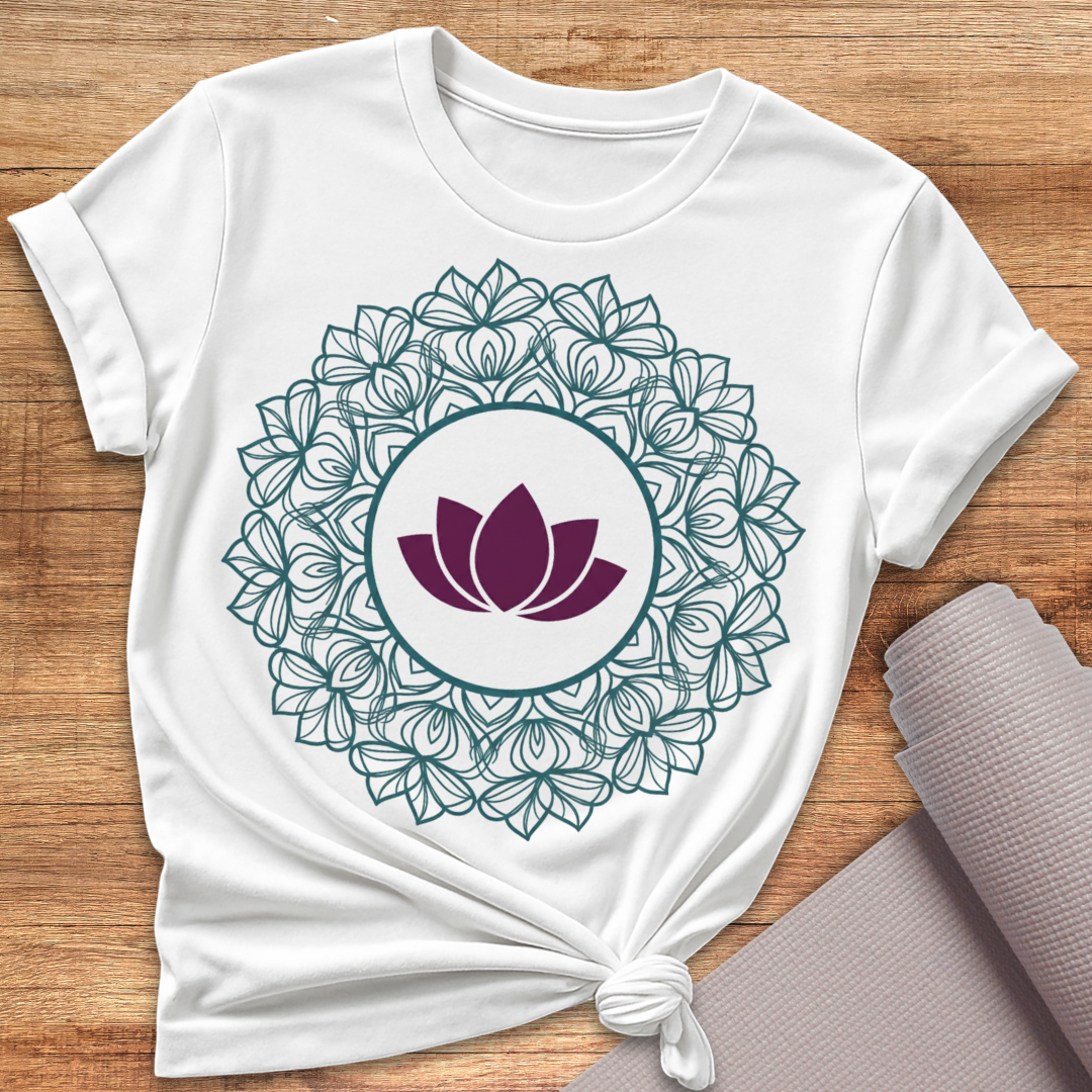 Spirituelle Lotusblüte T-Shirt